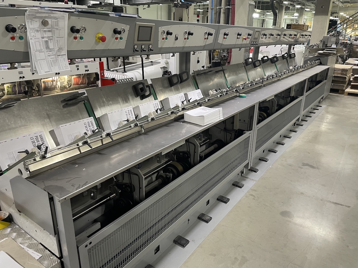 Smyth Unit Line F180 Automatic Gathering and Sewing machine